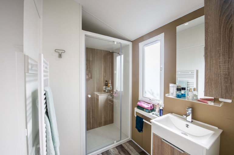 Bathroom, Camping Domaine de la Forge, Gironde