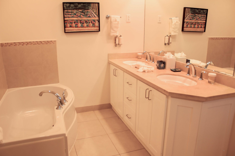 Bathroom, Palm Beach Condo 202  - A Vacation Rental by Bougainvillea Barbados