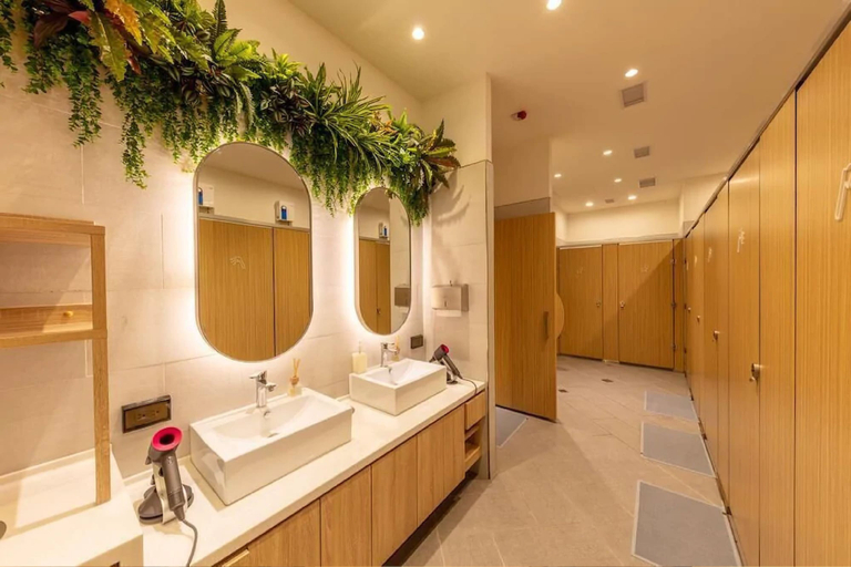 Bathroom 4, CHO Stay Capsule Hotel - Taoyuan Airport T2, Taoyuan