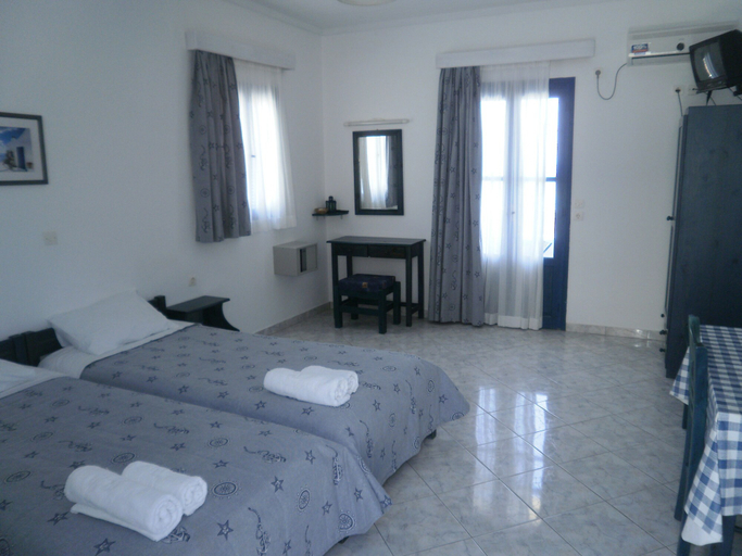 Bedroom 3, Blue and White Studios & Apartments, South Aegean
