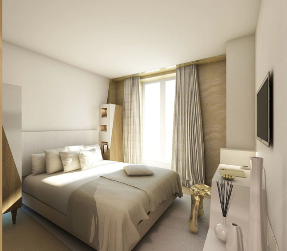 Bedroom 5, Hôtel Le Malown, Paris