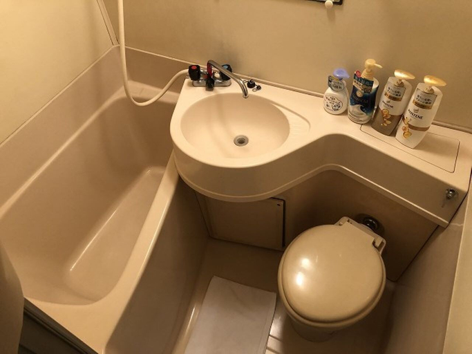 Bathroom 3, Nagayama Apartment Twin, Asahikawa