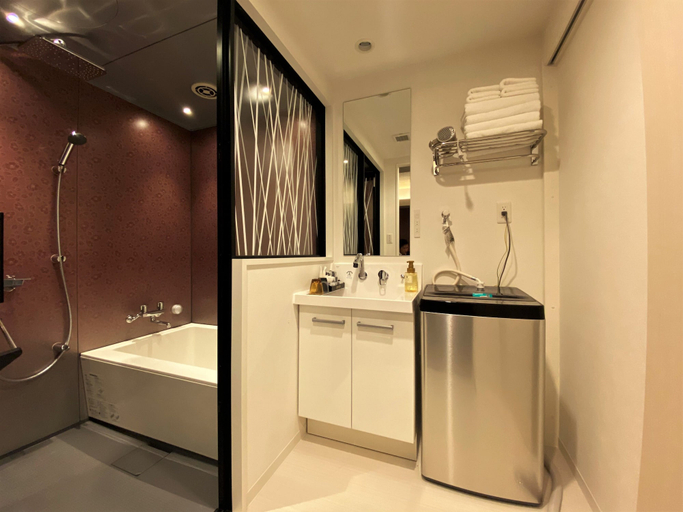 Bathroom 4, Randor Residential Hotel Fukuoka Annex, Fukuoka