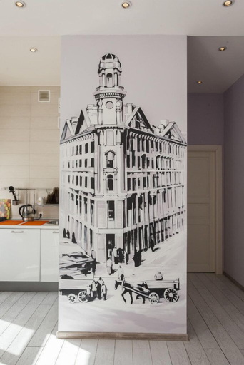 Food & Drinks, RentalSPb white on Rubinsteina, Sankt-Peterburg gorsovet