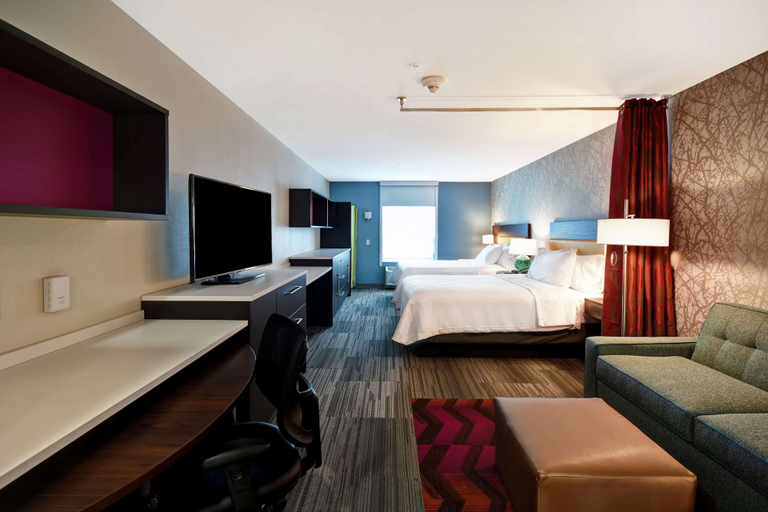 Bedroom 3, Home2 Suites by Hilton Walpole Foxboro, Norfolk