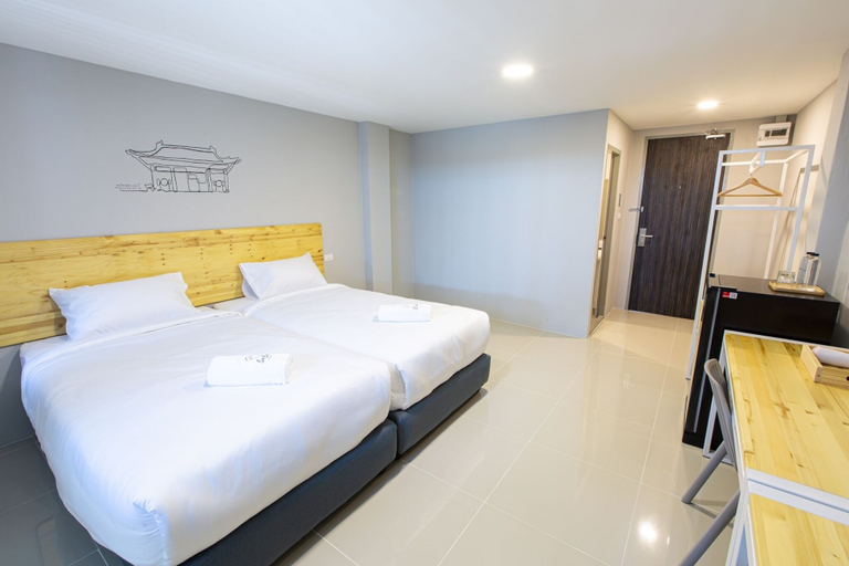 Bedroom 4, Fine Bed Hotel, Muang Nonthaburi