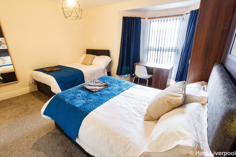 Bedroom, Ridley House, Sefton