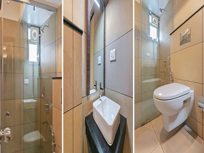 Bathroom, Treebo Goodland Residency - 500m from Railway Station, Thiruvananthapuram