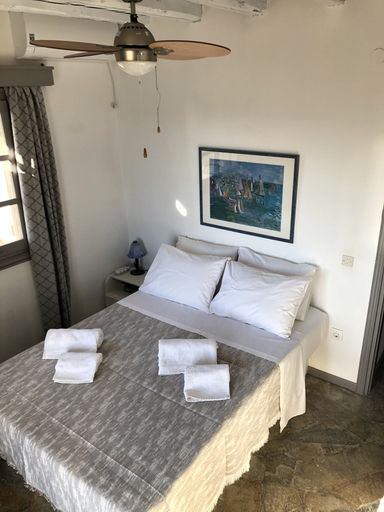 Bedroom 5, The Traditional Stone Villa, South Aegean