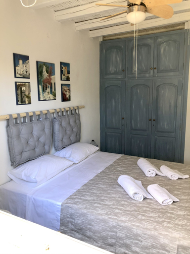 Bedroom 4, The Traditional Stone Villa, South Aegean