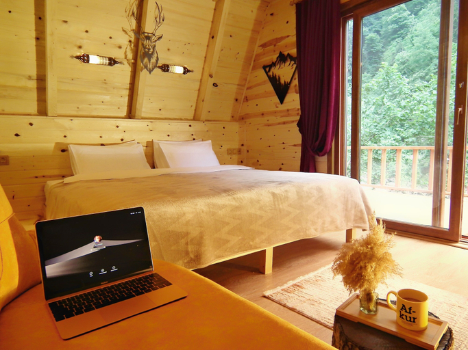 Bedroom 4, Kotit Ayder Bungalov & Restaurant, Ardeşen