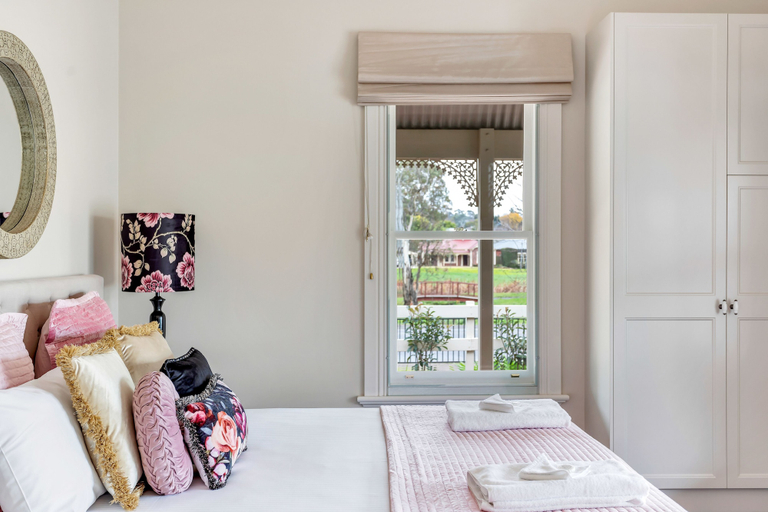 Bedroom 2, Grandview Accommodation - The Flaxley Apartments, Adelaide