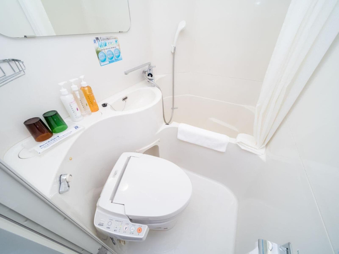 Bathroom 4, Super Hotel Nagoya Ekimae, Nagoya