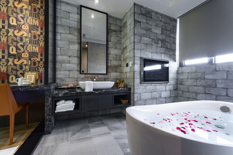 Bathroom 4, Norway Forest Motel - Wen Chuang Branch, Taichung
