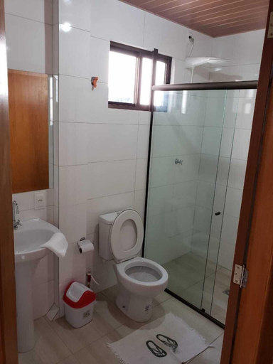 Bathroom, Apartamento Central Setti, Foz do Iguaçu