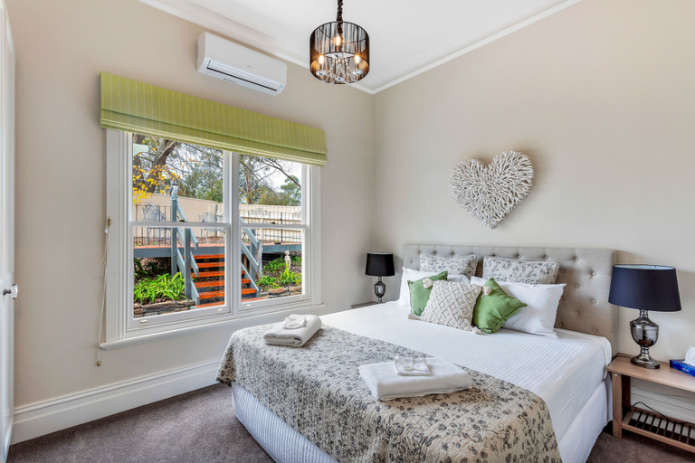 Bedroom 2, Grandview Accommodation - The Flaxley Apartments, Adelaide