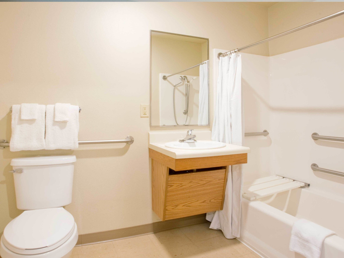 Bathroom 4, WoodSpring Suites Raleigh Apex, Wake