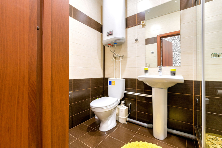 Bathroom 4, RentalSPb 3 Studio at Goncharnaya, Sankt-Peterburg gorsovet
