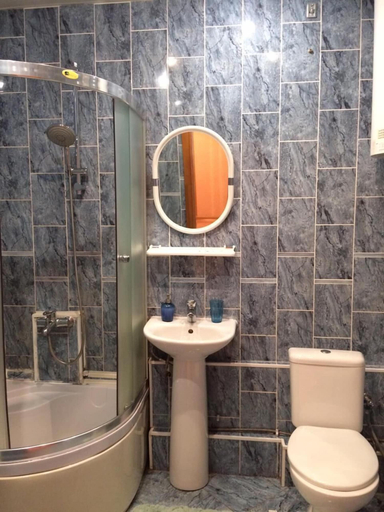 Bathroom, Apartment on Krasnyy pereulok 5-1 9 floor, Ekaterinburg gorsovet
