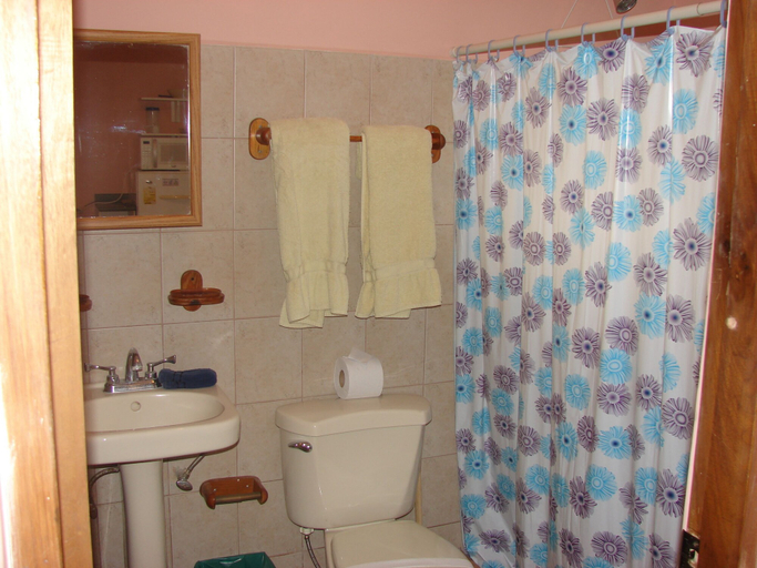 Bathroom 4, Green Forest of Coco Beach Studios, Carrillo