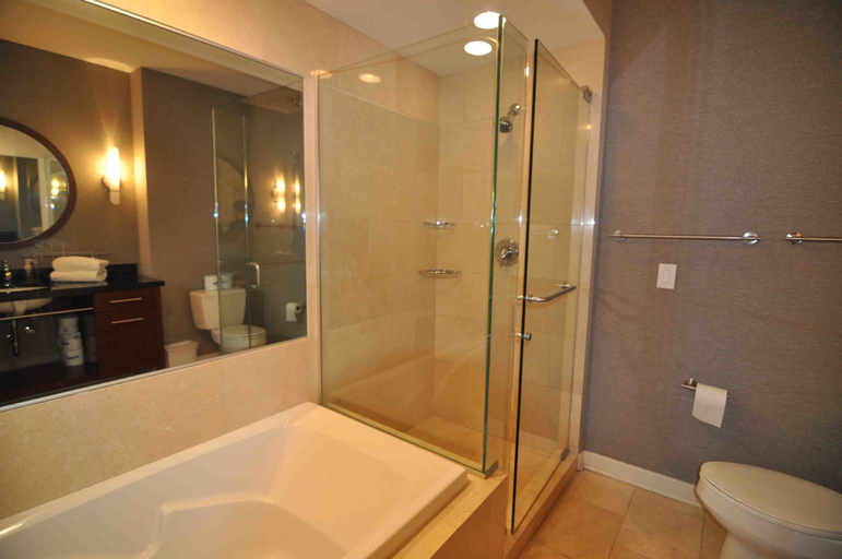 Bathroom 4, Chicago Downtown Condo - Michigan Ave Suite ID 14-15, Cook