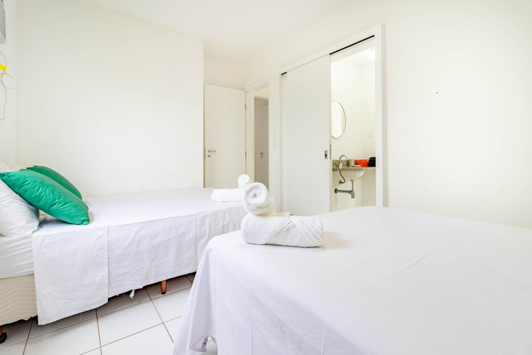 Bedroom 3, GB22 Ótimo Apt 3 Quartos - Guarajuba, Camaçari