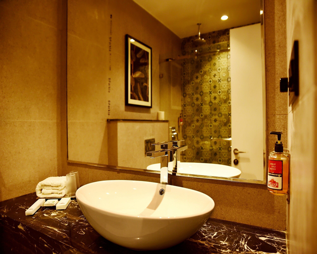 Bathroom 5, Hotel Rani Castle, Delhi