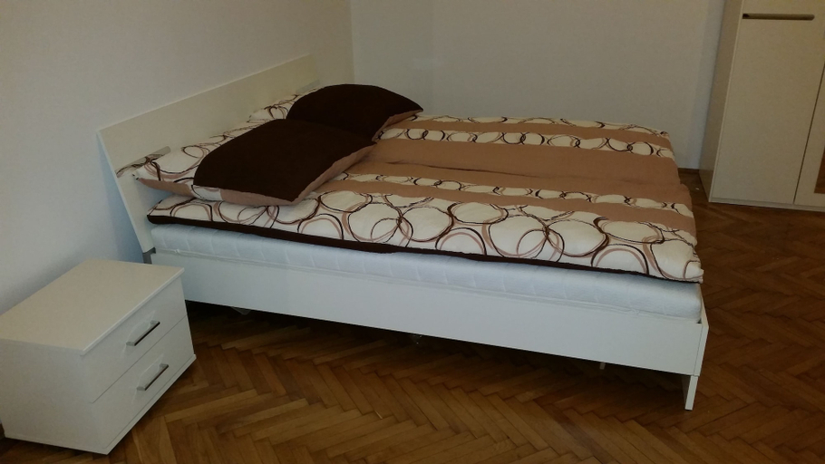 Bedroom, Goldfisch Apartment Central Park, Wien