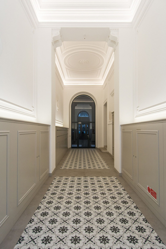 Interior entrance, Scala Belvedere, Trieste