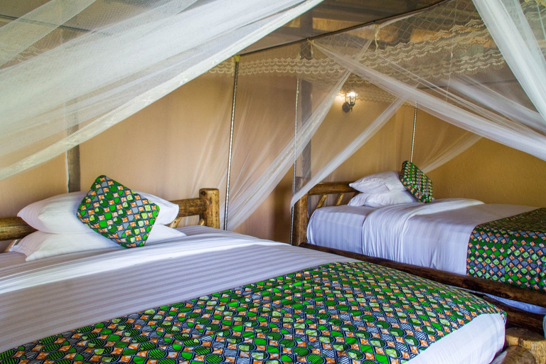 Bedroom 4, Elephant HAB Lodge, Bunyaruguru