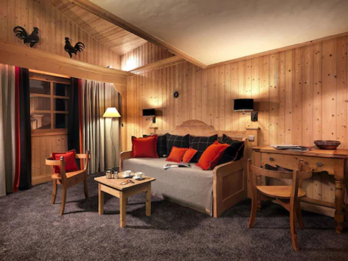 Bedroom 3, Le M de Megève, Haute-Savoie
