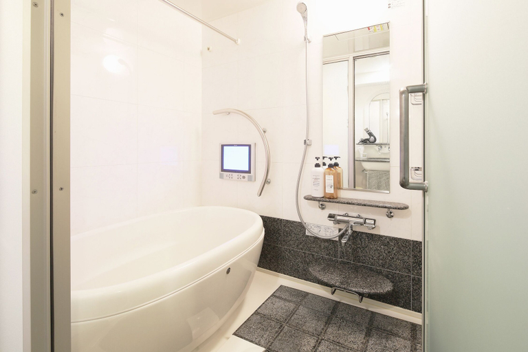 Bathroom 3, City Hotel Namba Ⅱ, Osaka