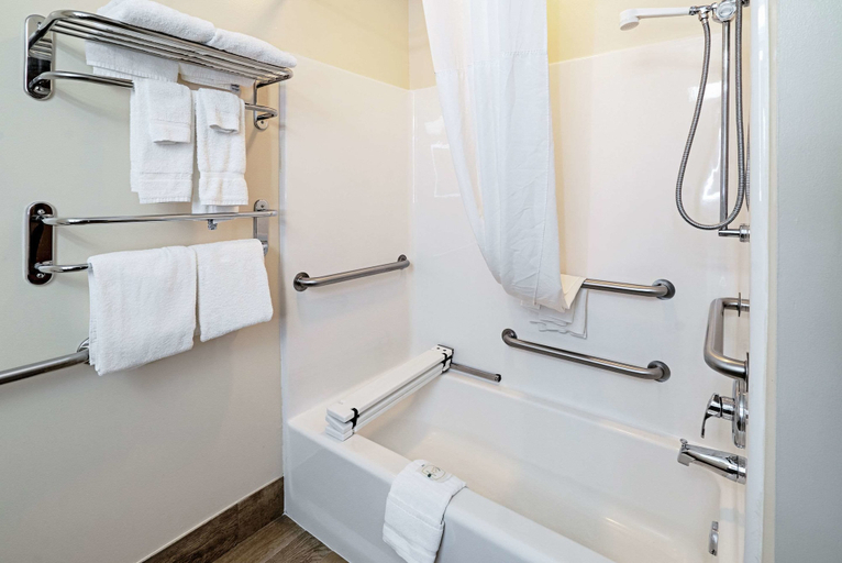Bathroom 4, Quality Inn & Suites Robbinsville, Graham