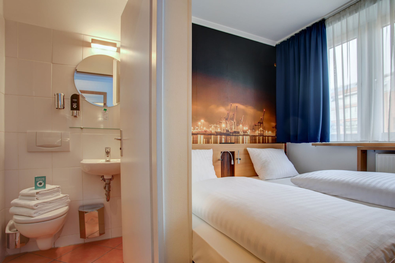 Bedroom 3, Hotel Keese, Hamburg