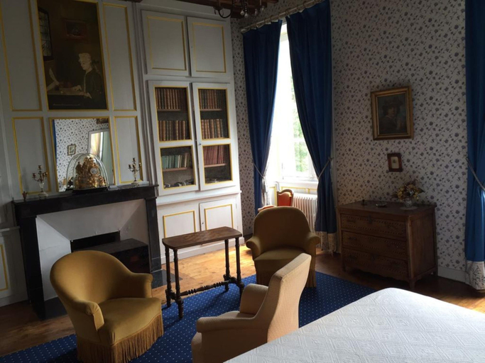 Bedroom 3, Château d'Asnieres en Bessin, Calvados