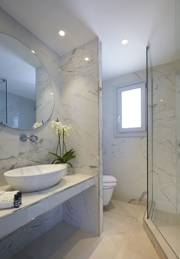 Bathroom 5, De Sol Spa Hotel, South Aegean