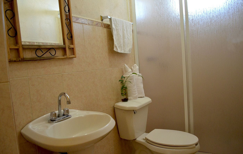Bathroom 3, Hotel Posada Camelinas, Pátzcuaro
