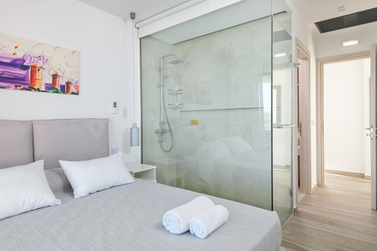 Bedroom 2, Villa Vrachos, South Aegean
