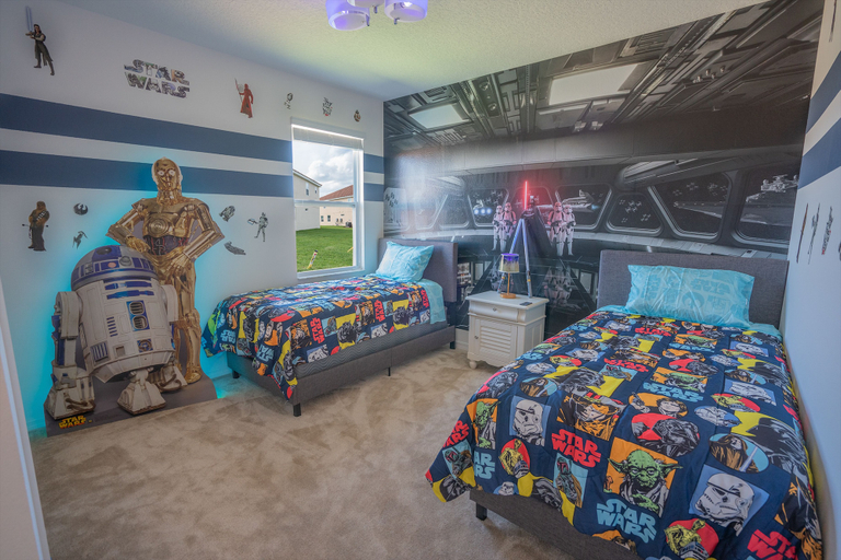 Bedroom 3, 6020 14 bedroom mansion near disney, Polk