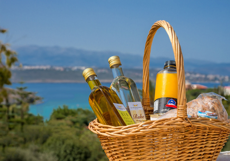 Food & Drinks, Villa Plumeria Flower, Crete
