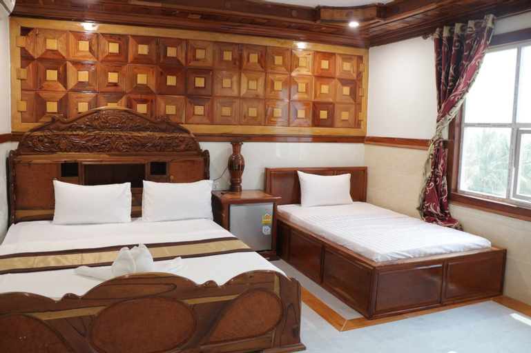 Bedroom 4, Ly Meng Hotel, Svay Pao
