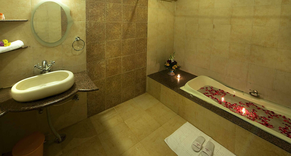 Bathroom 4, Niralidhani Ethnic Resort, Jodhpur