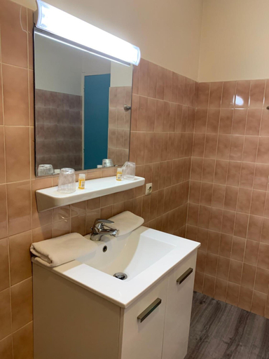 Bathroom 4, Hôtel Bains Sarrailh, Landes