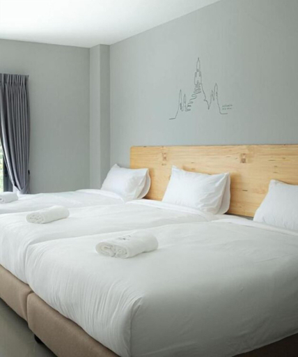 Bedroom 4, Fine Bed Hotel, Muang Nonthaburi