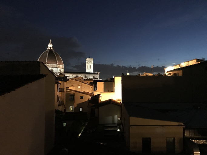 View from room 4, Alfani 2P, Florence