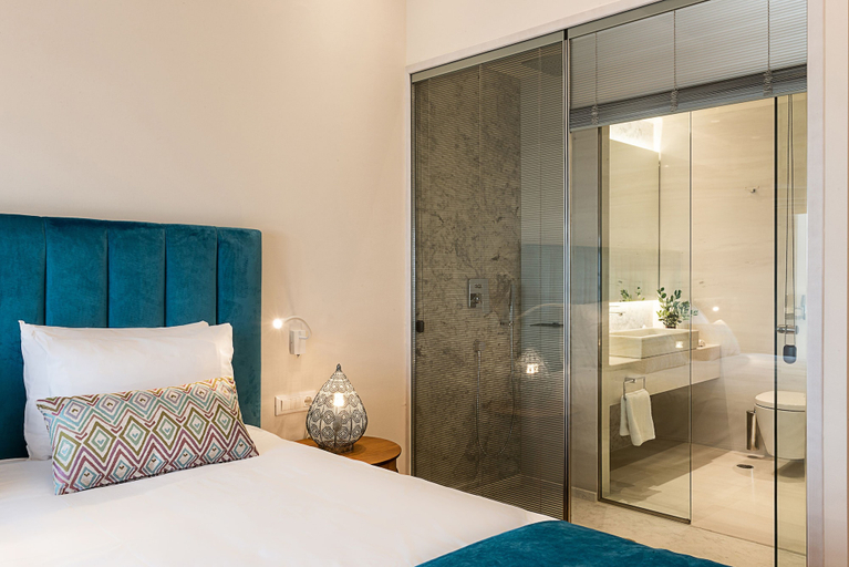Bedroom 5, Avra Apartments Kolymbari Harbour, Crete