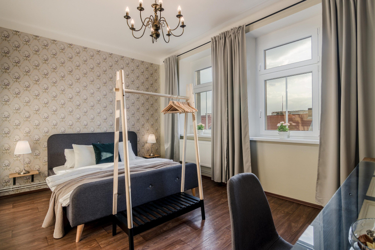 Bedroom 3, APT with garden Prague by Michal&Friends, Praha 8