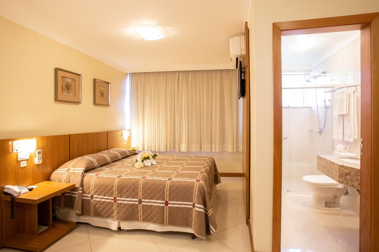 Bedroom 2, Barbur Center Hotel, Ponta Grossa