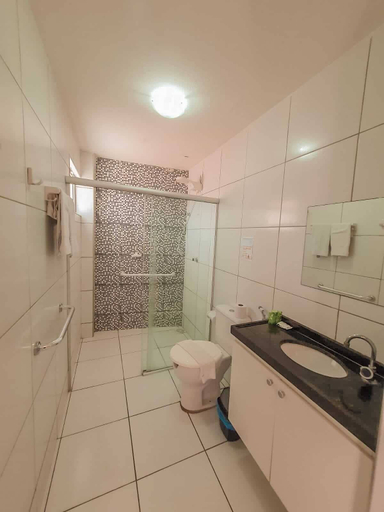 Bathroom 5, Hotel Dama Business Center, São Gonçalo do Amarante
