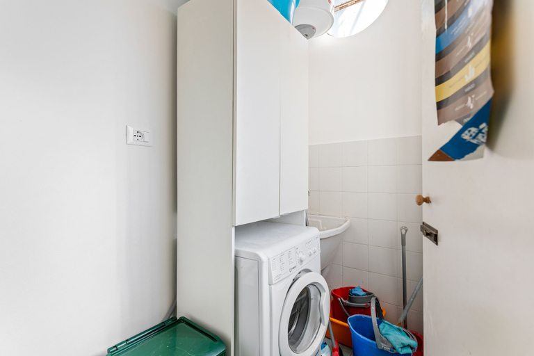 Laundry, Libertà Frame Apartment - Terrace and Etna view, Catania